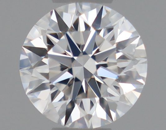 Natural Mined ROUND Diamond - 0.32 Carats, E Color, IF Clarity - Timeless Beauty and Exceptional Brilliance - GIA Certified