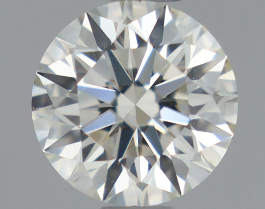 Natural Mined ROUND Diamond - 0.7 Carats, K Color, VS1 Clarity - Timeless Beauty and Exceptional Brilliance - GIA Certified