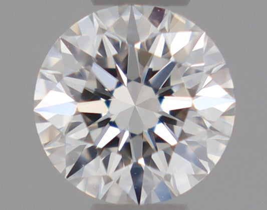 Natural Mined ROUND Diamond - 0.3 Carats, E Color, VVS2 Clarity - Timeless Beauty and Exceptional Brilliance - GIA Certified