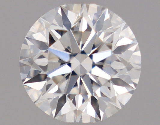 Natural Mined ROUND Diamond - 0.36 Carats, E Color, VVS2 Clarity - Timeless Beauty and Exceptional Brilliance - GIA Certified