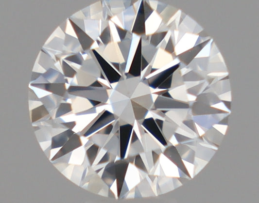 Natural Mined ROUND Diamond - 0.4 Carats, F Color, VS1 Clarity - Timeless Beauty and Exceptional Brilliance - GIA Certified