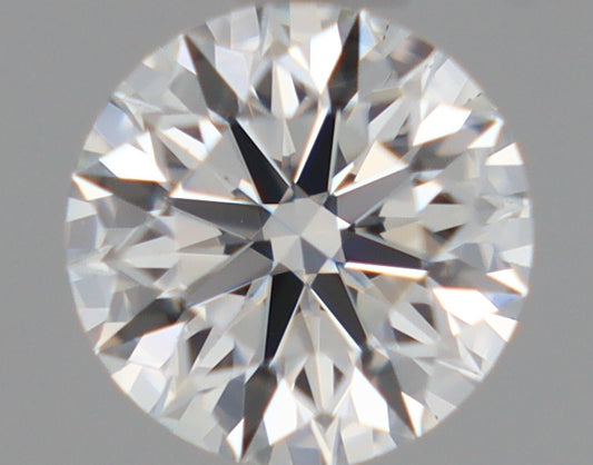 Natural Mined ROUND Diamond - 0.47 Carats, H Color, VVS1 Clarity - Timeless Beauty and Exceptional Brilliance - GIA Certified