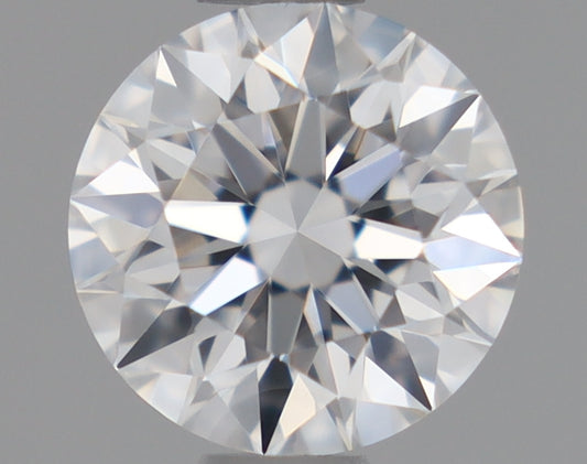 Natural Mined ROUND Diamond - 0.62 Carats, D Color, VS2 Clarity - Timeless Beauty and Exceptional Brilliance - GIA Certified