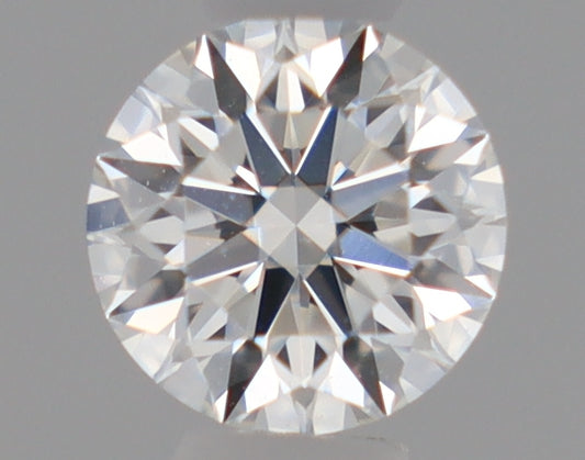 Natural Mined ROUND Diamond - 0.26 Carats, G Color, VVS2 Clarity - Timeless Beauty and Exceptional Brilliance - GIA Certified