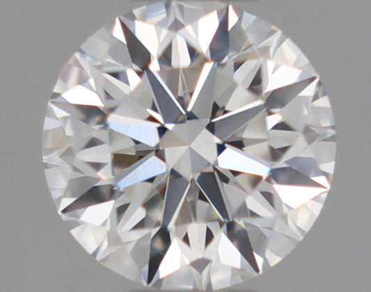 Natural Mined ROUND Diamond - 0.35 Carats, E Color, VS1 Clarity - Timeless Beauty and Exceptional Brilliance - GIA Certified