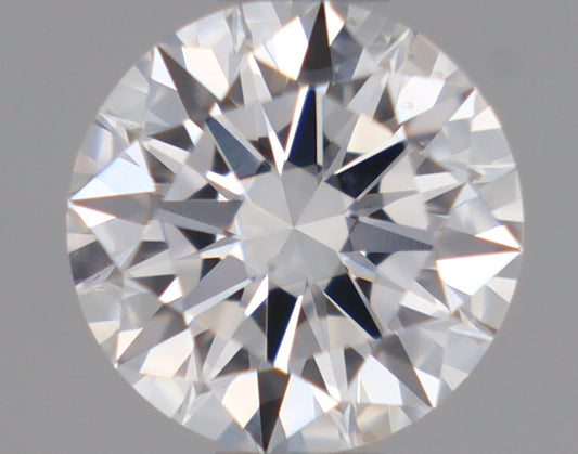 Natural Mined ROUND Diamond - 0.59 Carats, D Color, SI1 Clarity - Timeless Beauty and Exceptional Brilliance - GIA Certified