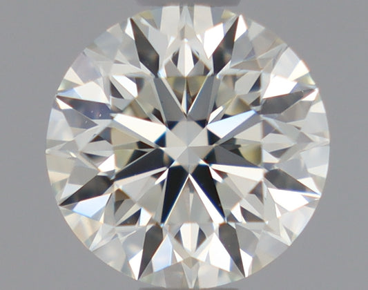 Natural Mined ROUND Diamond - 0.7 Carats, K Color, VVS1 Clarity - Timeless Beauty and Exceptional Brilliance - GIA Certified