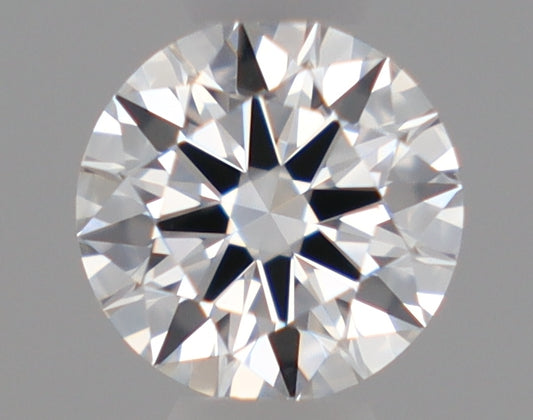 Natural Mined ROUND Diamond - 0.26 Carats, E Color, VVS1 Clarity - Timeless Beauty and Exceptional Brilliance - GIA Certified