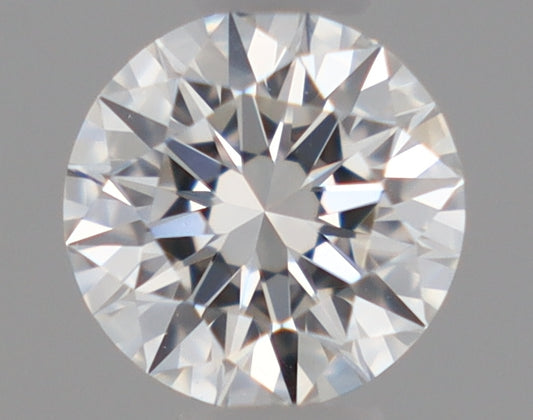 Natural Mined ROUND Diamond - 0.29 Carats, F Color, VVS2 Clarity - Timeless Beauty and Exceptional Brilliance - GIA Certified