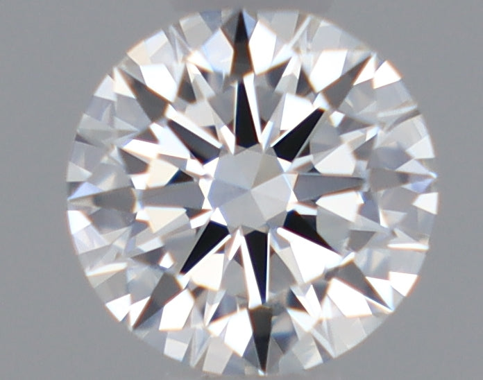 Natural Mined ROUND Diamond - 0.3 Carats, F Color, VVS2 Clarity - Timeless Beauty and Exceptional Brilliance - GIA Certified