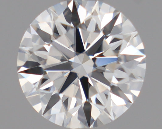Natural Mined ROUND Diamond - 0.5 Carats, F Color, VS1 Clarity - Timeless Beauty and Exceptional Brilliance - GIA Certified