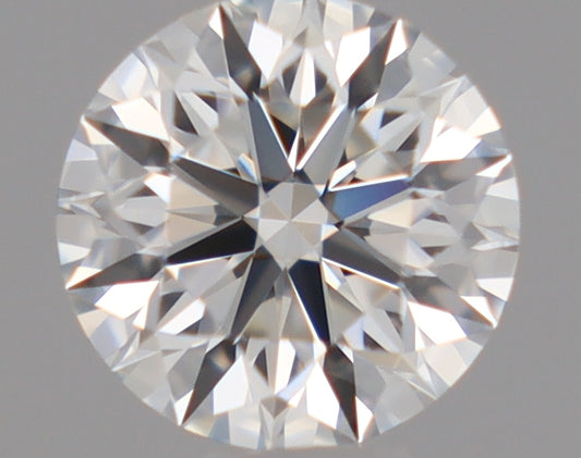 Natural Mined ROUND Diamond - 0.45 Carats, F Color, VVS1 Clarity - Timeless Beauty and Exceptional Brilliance - GIA Certified