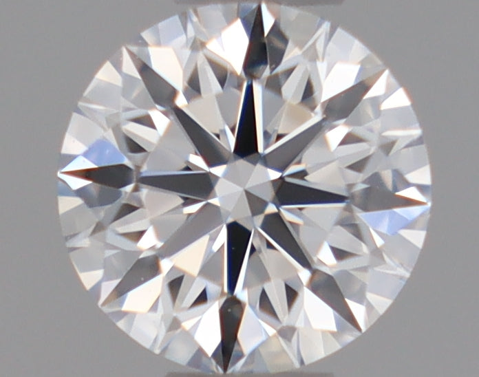Natural Mined ROUND Diamond - 0.33 Carats, D Color, IF Clarity - Timeless Beauty and Exceptional Brilliance - GIA Certified