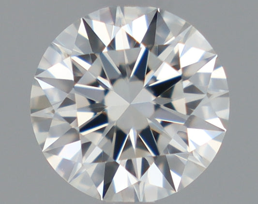 Natural Mined ROUND Diamond - 0.38 Carats, G Color, IF Clarity - Timeless Beauty and Exceptional Brilliance - GIA Certified