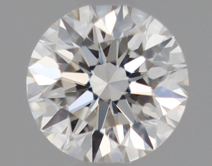 Natural Mined ROUND Diamond - 0.32 Carats, H Color, VVS2 Clarity - Timeless Beauty and Exceptional Brilliance - GIA Certified