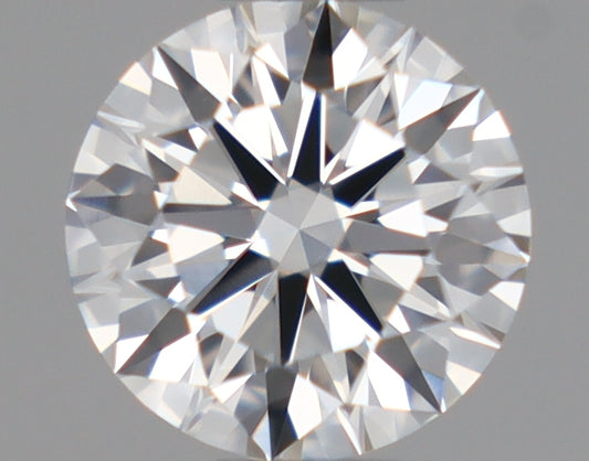 Natural Mined ROUND Diamond - 0.45 Carats, F Color, VS1 Clarity - Timeless Beauty and Exceptional Brilliance - GIA Certified