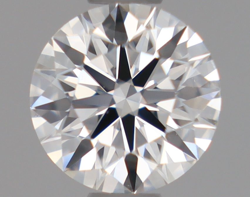 Natural Mined ROUND Diamond - 0.55 Carats, F Color, VVS1 Clarity - Timeless Beauty and Exceptional Brilliance - GIA Certified