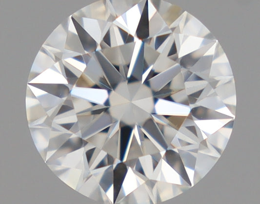 Natural Mined ROUND Diamond - 0.5 Carats, H Color, VS1 Clarity - Timeless Beauty and Exceptional Brilliance - GIA Certified