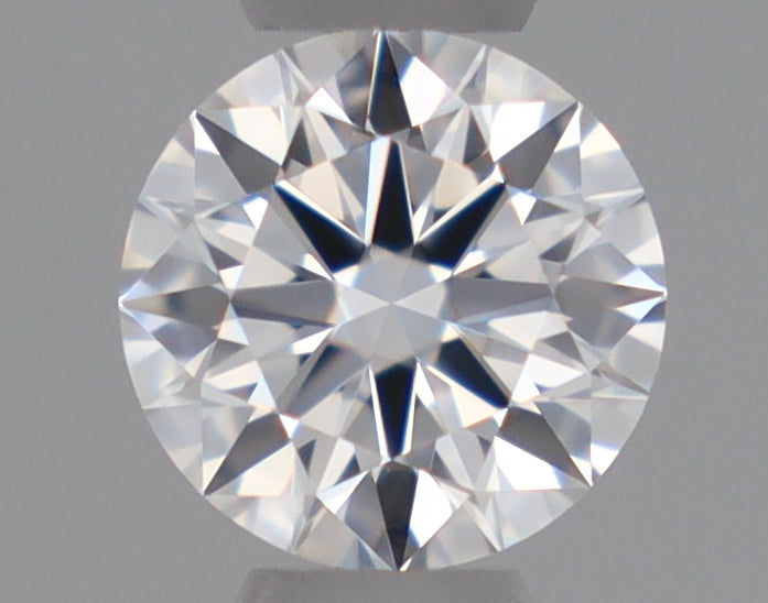 Natural Mined ROUND Diamond - 0.25 Carats, D Color, VVS2 Clarity - Timeless Beauty and Exceptional Brilliance - GIA Certified