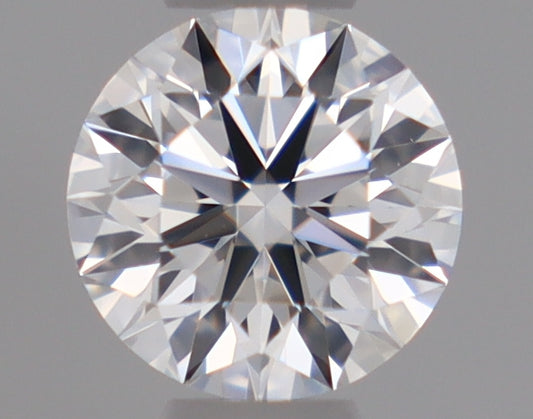 Natural Mined ROUND Diamond - 0.29 Carats, D Color, VVS2 Clarity - Timeless Beauty and Exceptional Brilliance - GIA Certified