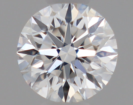 Natural Mined ROUND Diamond - 0.31 Carats, D Color, VS1 Clarity - Timeless Beauty and Exceptional Brilliance - GIA Certified