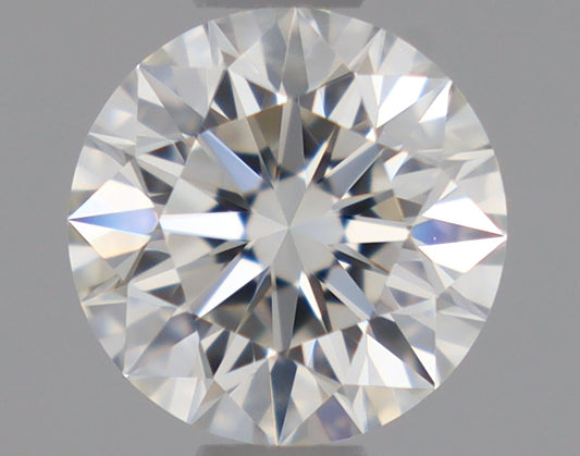 Natural Mined ROUND Diamond - 0.59 Carats, H Color, VVS1 Clarity - Timeless Beauty and Exceptional Brilliance - GIA Certified