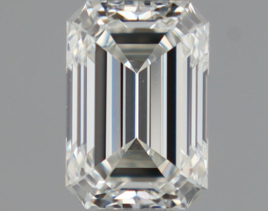 Natural Mined EMERALD Diamond - 0.54 Carats, I Color, VVS1 Clarity - Timeless Beauty and Exceptional Brilliance - GIA Certified