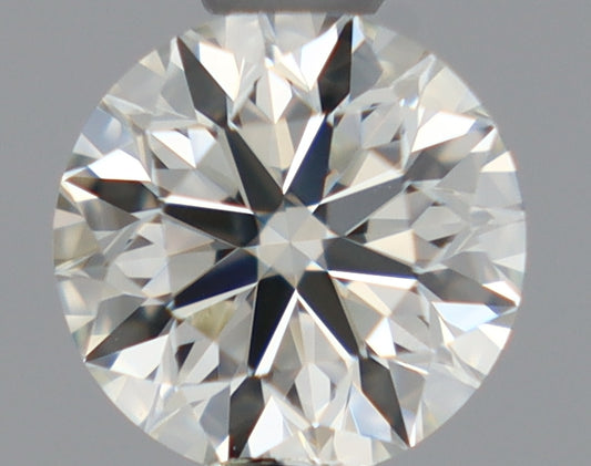Natural Mined ROUND Diamond - 0.45 Carats, J Color, VVS2 Clarity - Timeless Beauty and Exceptional Brilliance - IGI Certified