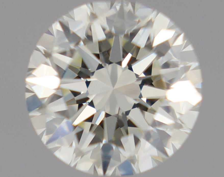 Natural Mined ROUND Diamond - 0.7 Carats, J Color, VVS2 Clarity - Timeless Beauty and Exceptional Brilliance - IGI Certified