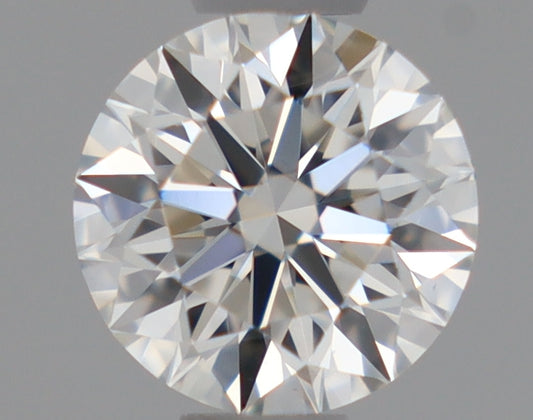 Natural Mined ROUND Diamond - 0.45 Carats, H Color, VS1 Clarity - Timeless Beauty and Exceptional Brilliance - GIA Certified