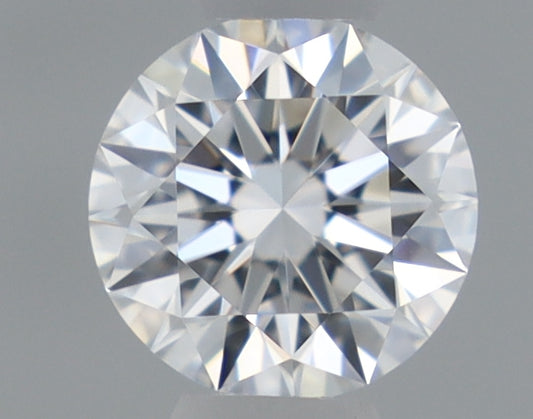Natural Mined ROUND Diamond - 0.27 Carats, D Color, VVS1 Clarity - Timeless Beauty and Exceptional Brilliance - GIA Certified