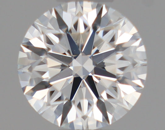Natural Mined ROUND Diamond - 0.4 Carats, E Color, SI1 Clarity - Timeless Beauty and Exceptional Brilliance - GIA Certified