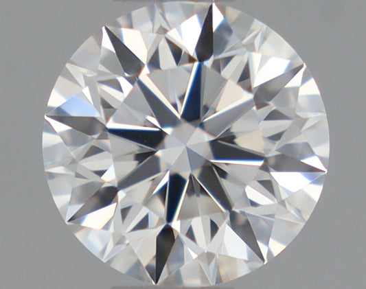Natural Mined ROUND Diamond - 0.43 Carats, F Color, VS1 Clarity - Timeless Beauty and Exceptional Brilliance - GIA Certified