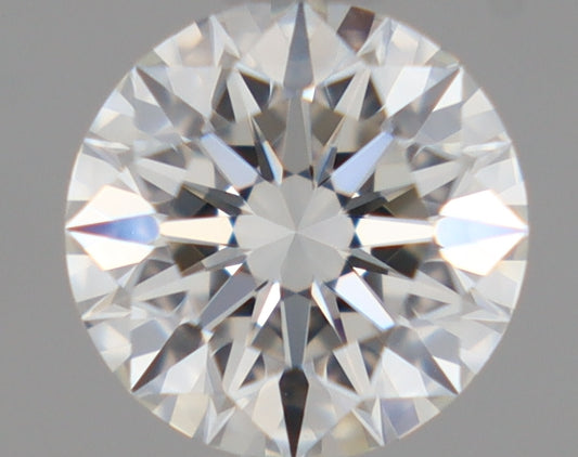 Natural Mined ROUND Diamond - 0.51 Carats, F Color, VVS1 Clarity - Timeless Beauty and Exceptional Brilliance - GIA Certified