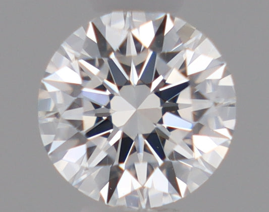 Natural Mined ROUND Diamond - 0.28 Carats, E Color, VVS1 Clarity - Timeless Beauty and Exceptional Brilliance - GIA Certified