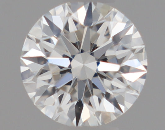 Natural Mined ROUND Diamond - 0.32 Carats, F Color, VVS1 Clarity - Timeless Beauty and Exceptional Brilliance - GIA Certified