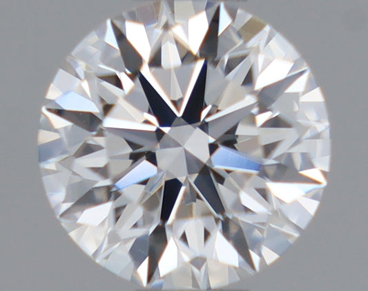 Natural Mined ROUND Diamond - 0.5 Carats, E Color, VS1 Clarity - Timeless Beauty and Exceptional Brilliance - GIA Certified