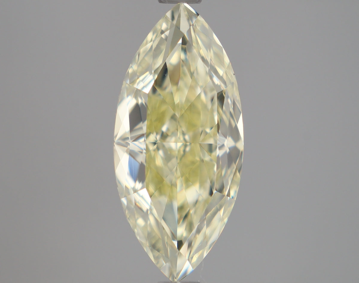 Natural Mined MARQUISE Diamond - 2.16 Carats, W-X Color, VVS2 Clarity - Timeless Beauty and Exceptional Brilliance - GIA Certified