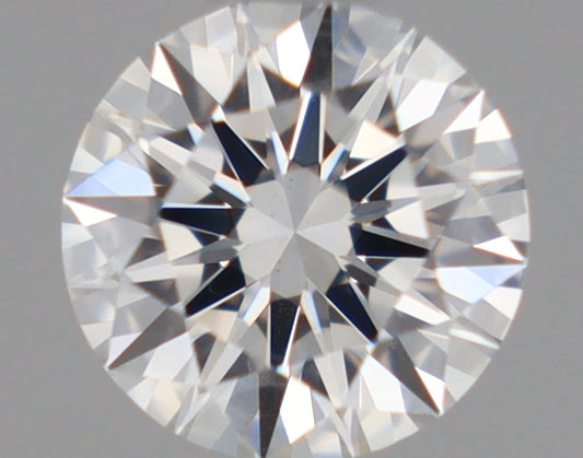 Natural Mined ROUND Diamond - 0.4 Carats, F Color, SI1 Clarity - Timeless Beauty and Exceptional Brilliance - GIA Certified
