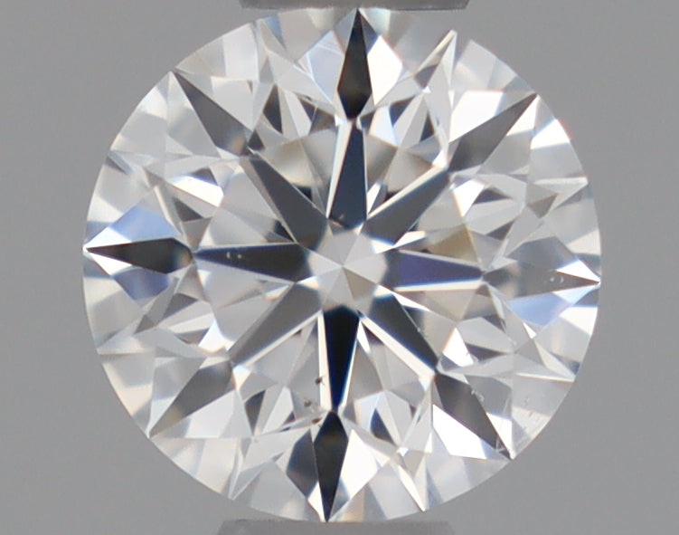 Natural Mined ROUND Diamond - 0.39 Carats, E Color, SI1 Clarity - Timeless Beauty and Exceptional Brilliance - GIA Certified