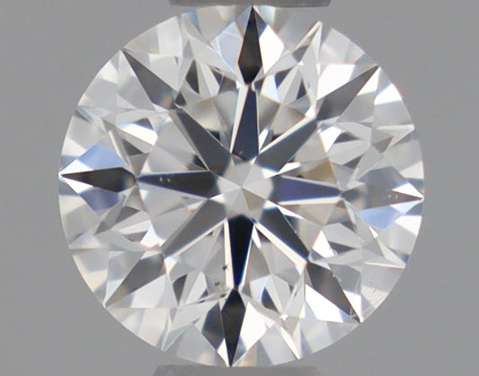 Natural Mined ROUND Diamond - 0.39 Carats, E Color, SI1 Clarity - Timeless Beauty and Exceptional Brilliance - GIA Certified