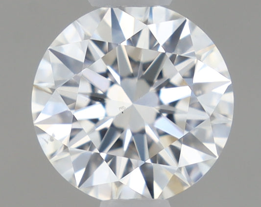 Natural Mined ROUND Diamond - 0.48 Carats, E Color, SI2 Clarity - Timeless Beauty and Exceptional Brilliance - GIA Certified