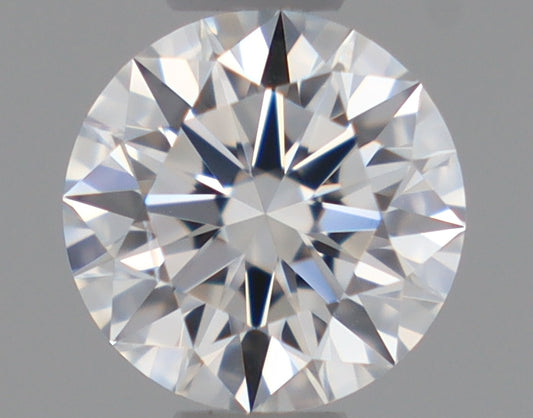 Natural Mined ROUND Diamond - 0.4 Carats, D Color, SI2 Clarity - Timeless Beauty and Exceptional Brilliance - GIA Certified