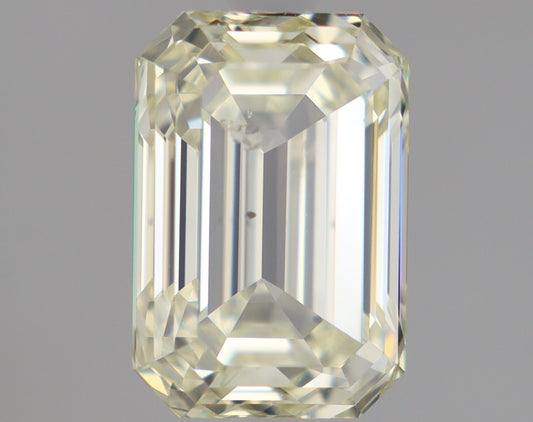 Natural Mined EMERALD Diamond - 2.02 Carats, U-V Color, I1 Clarity - Timeless Beauty and Exceptional Brilliance - GIA Certified