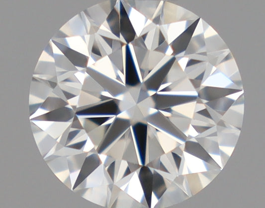 Natural Mined ROUND Diamond - 0.45 Carats, H Color, VVS2 Clarity - Timeless Beauty and Exceptional Brilliance - GIA Certified