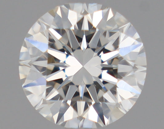 Natural Mined ROUND Diamond - 0.45 Carats, H Color, VS2 Clarity - Timeless Beauty and Exceptional Brilliance - GIA Certified