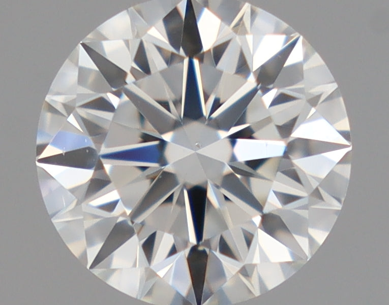 Natural Mined ROUND Diamond - 0.5 Carats, H Color, VS2 Clarity - Timeless Beauty and Exceptional Brilliance - GIA Certified