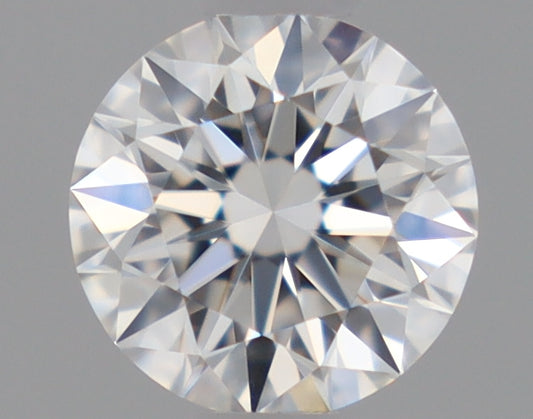 Natural Mined ROUND Diamond - 0.35 Carats, E Color, VVS1 Clarity - Timeless Beauty and Exceptional Brilliance - GIA Certified