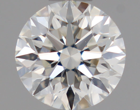 Natural Mined ROUND Diamond - 0.5 Carats, I Color, VS2 Clarity - Timeless Beauty and Exceptional Brilliance - GIA Certified