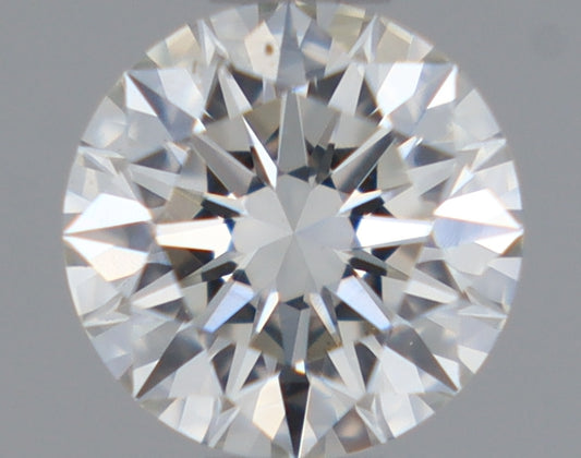 Natural Mined ROUND Diamond - 0.52 Carats, H Color, SI1 Clarity - Timeless Beauty and Exceptional Brilliance - GIA Certified